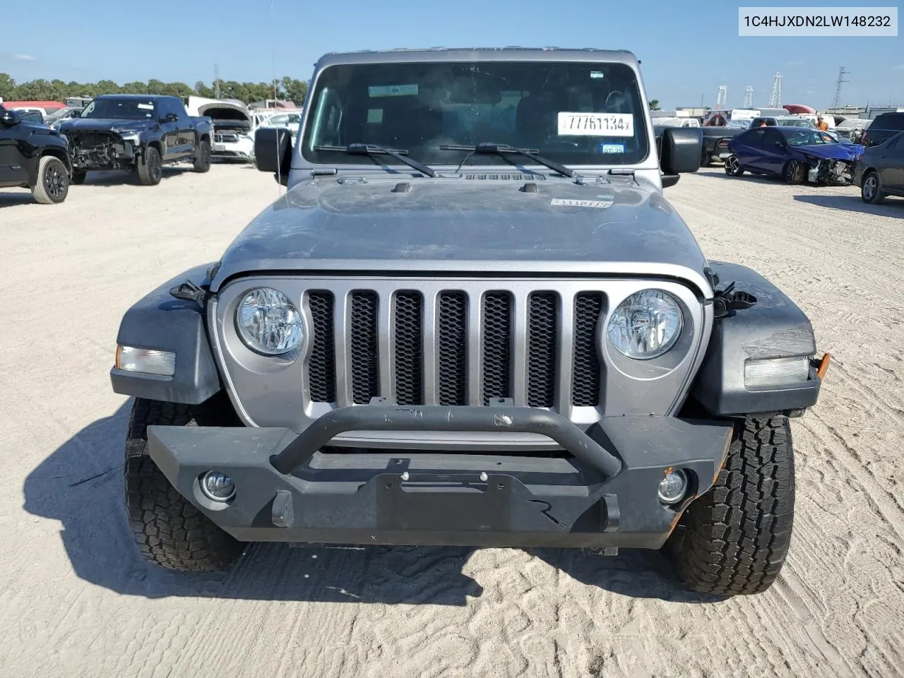 2020 Jeep Wrangler Unlimited Sport VIN: 1C4HJXDN2LW148232 Lot: 77761134