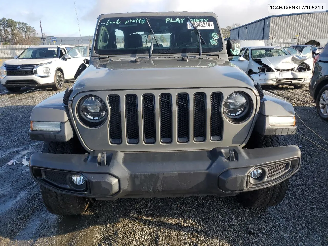 2020 Jeep Wrangler Unlimited Sahara VIN: 1C4HJXENXLW105210 Lot: 79345214