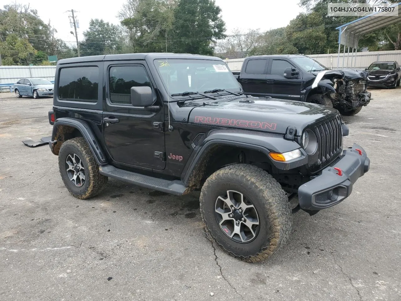 2020 Jeep Wrangler Rubicon VIN: 1C4HJXCG4LW175807 Lot: 79909184