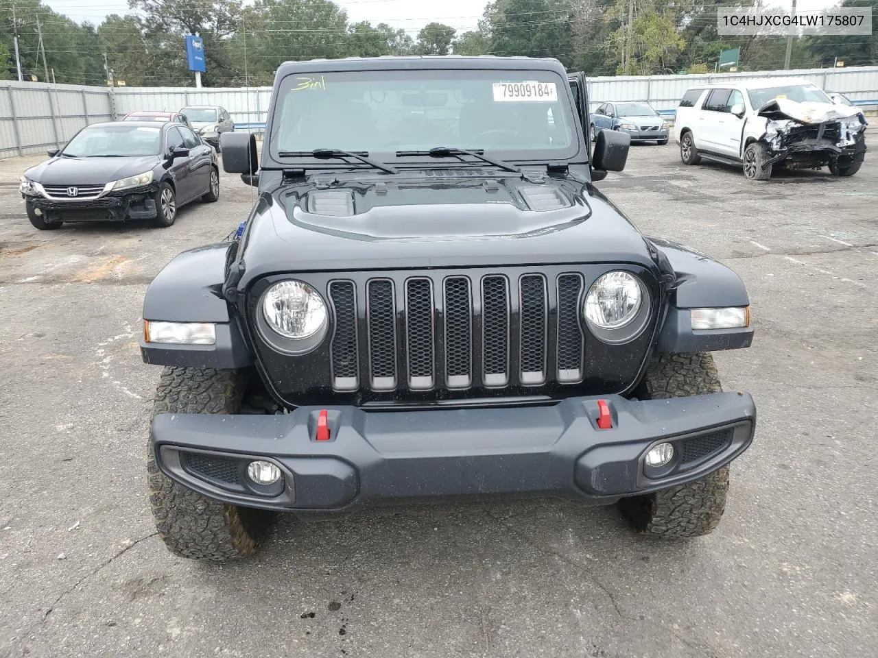 2020 Jeep Wrangler Rubicon VIN: 1C4HJXCG4LW175807 Lot: 79909184