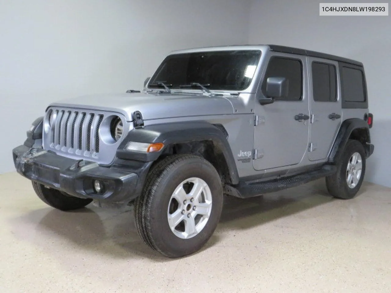 2020 Jeep Wrangler Unlimited Sport VIN: 1C4HJXDN8LW198293 Lot: 80316404