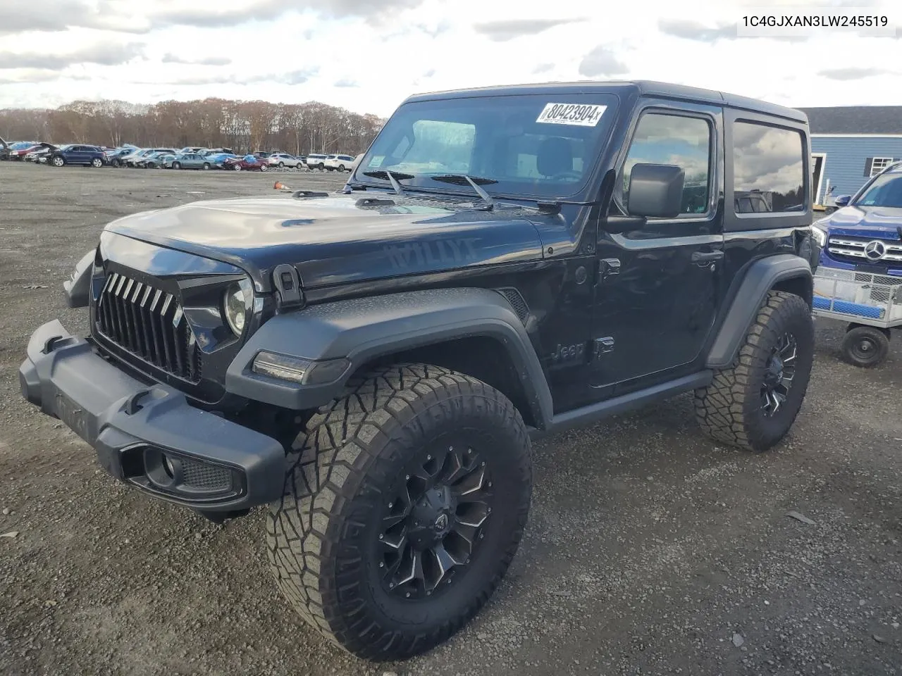 2020 Jeep Wrangler Sport VIN: 1C4GJXAN3LW245519 Lot: 80423904