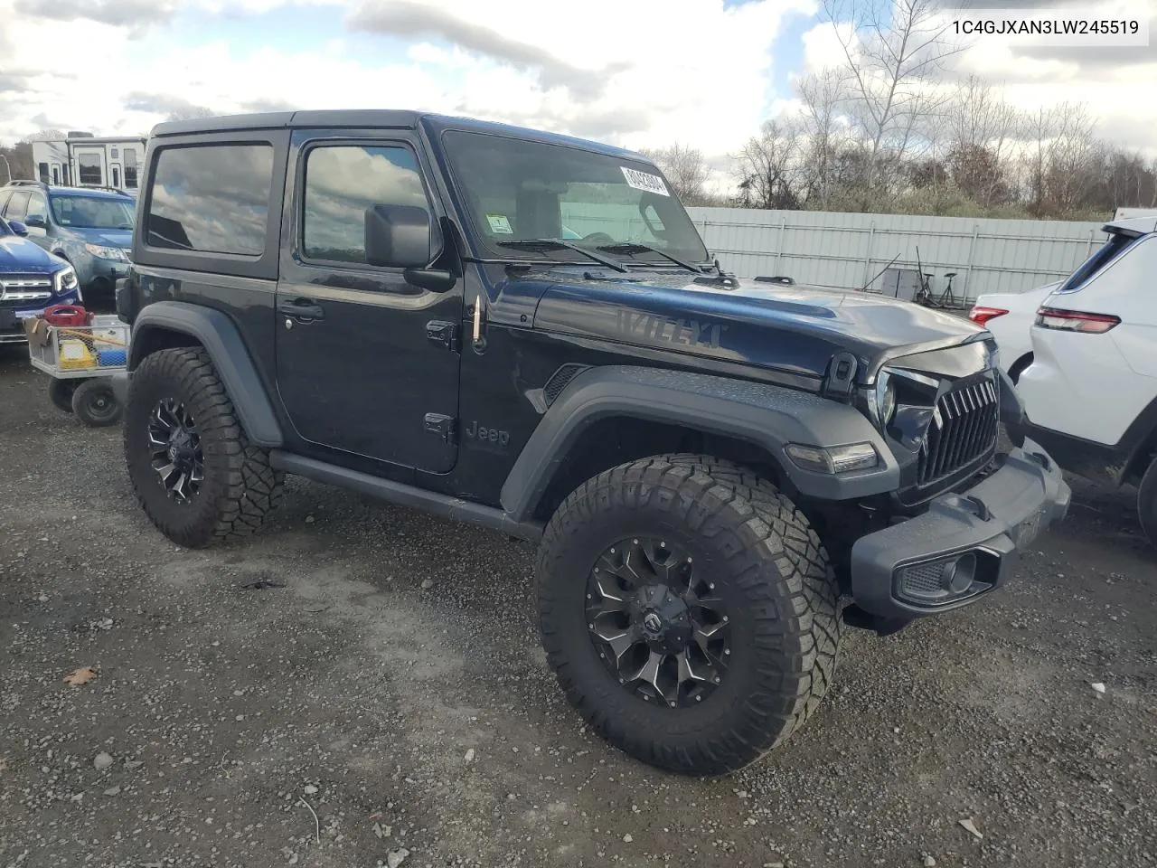 2020 Jeep Wrangler Sport VIN: 1C4GJXAN3LW245519 Lot: 80423904