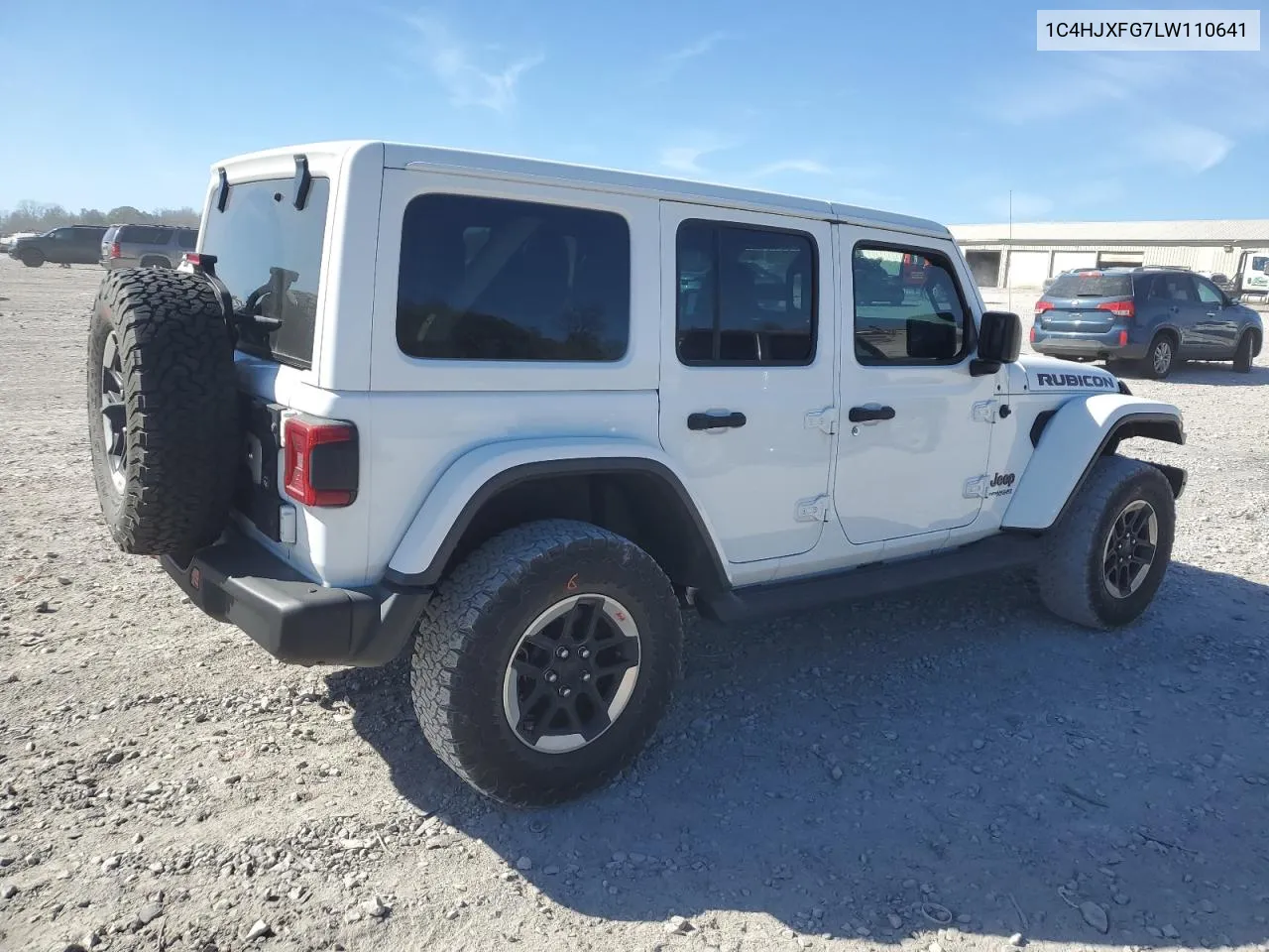 2020 Jeep Wrangler Unlimited Rubicon VIN: 1C4HJXFG7LW110641 Lot: 80449584