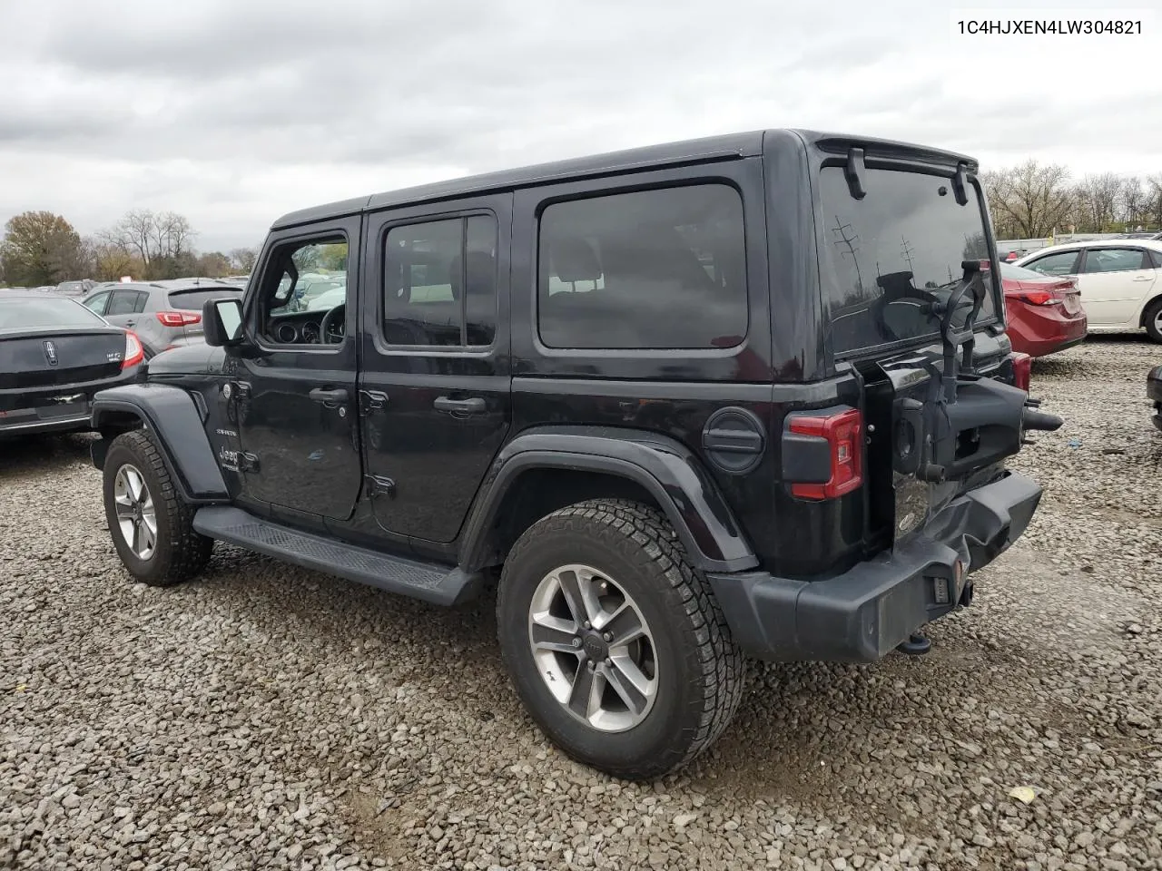 2020 Jeep Wrangler Unlimited Sahara VIN: 1C4HJXEN4LW304821 Lot: 80498984