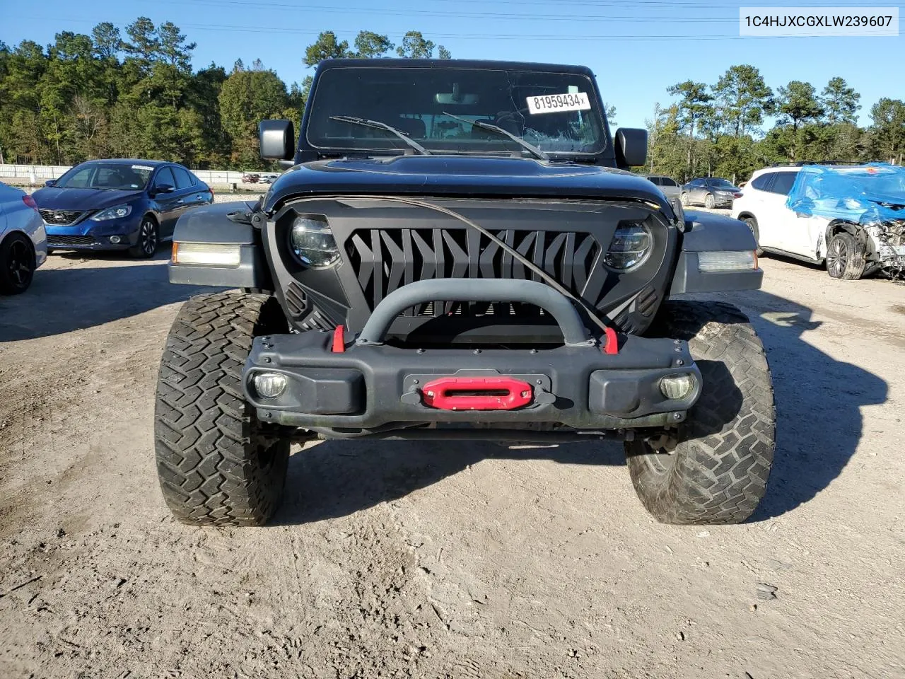 2020 Jeep Wrangler Rubicon VIN: 1C4HJXCGXLW239607 Lot: 81959434