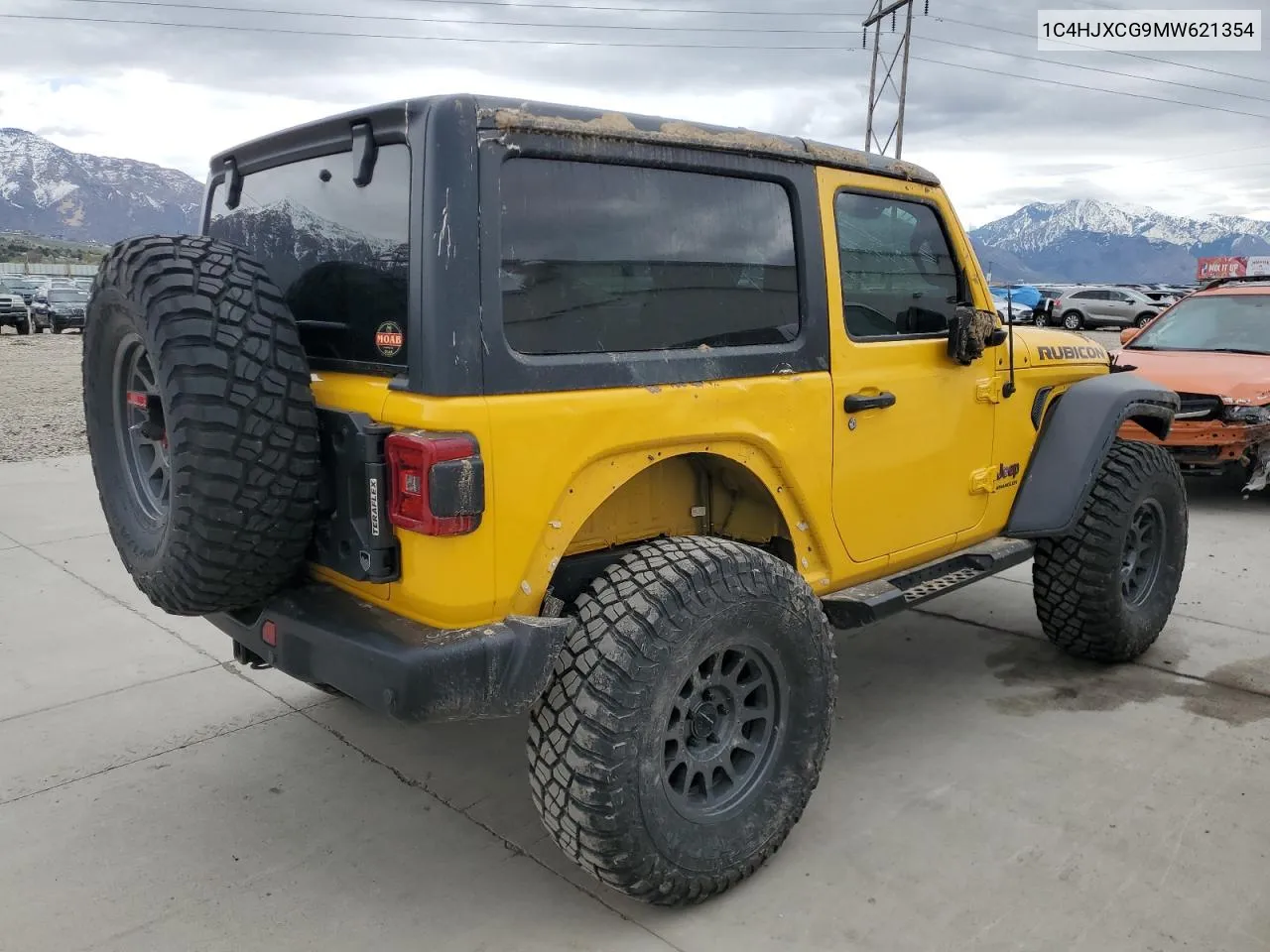 2021 Jeep Wrangler Rubicon VIN: 1C4HJXCG9MW621354 Lot: 51469604