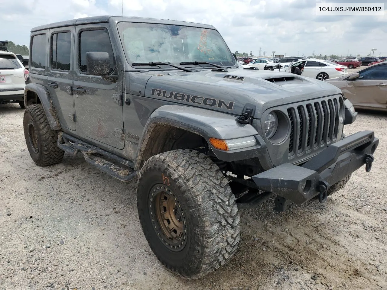 2021 Jeep Wrangler Unlimited Rubicon 392 VIN: 1C4JJXSJ4MW850412 Lot: 51709784