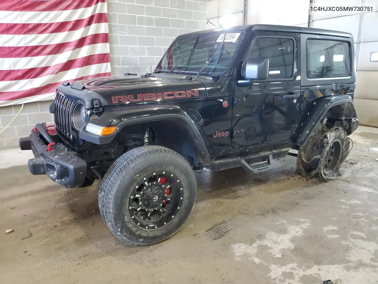 2021 Jeep Wrangler Rubicon VIN: 1C4HJXCG5MW730751 Lot: 53132894