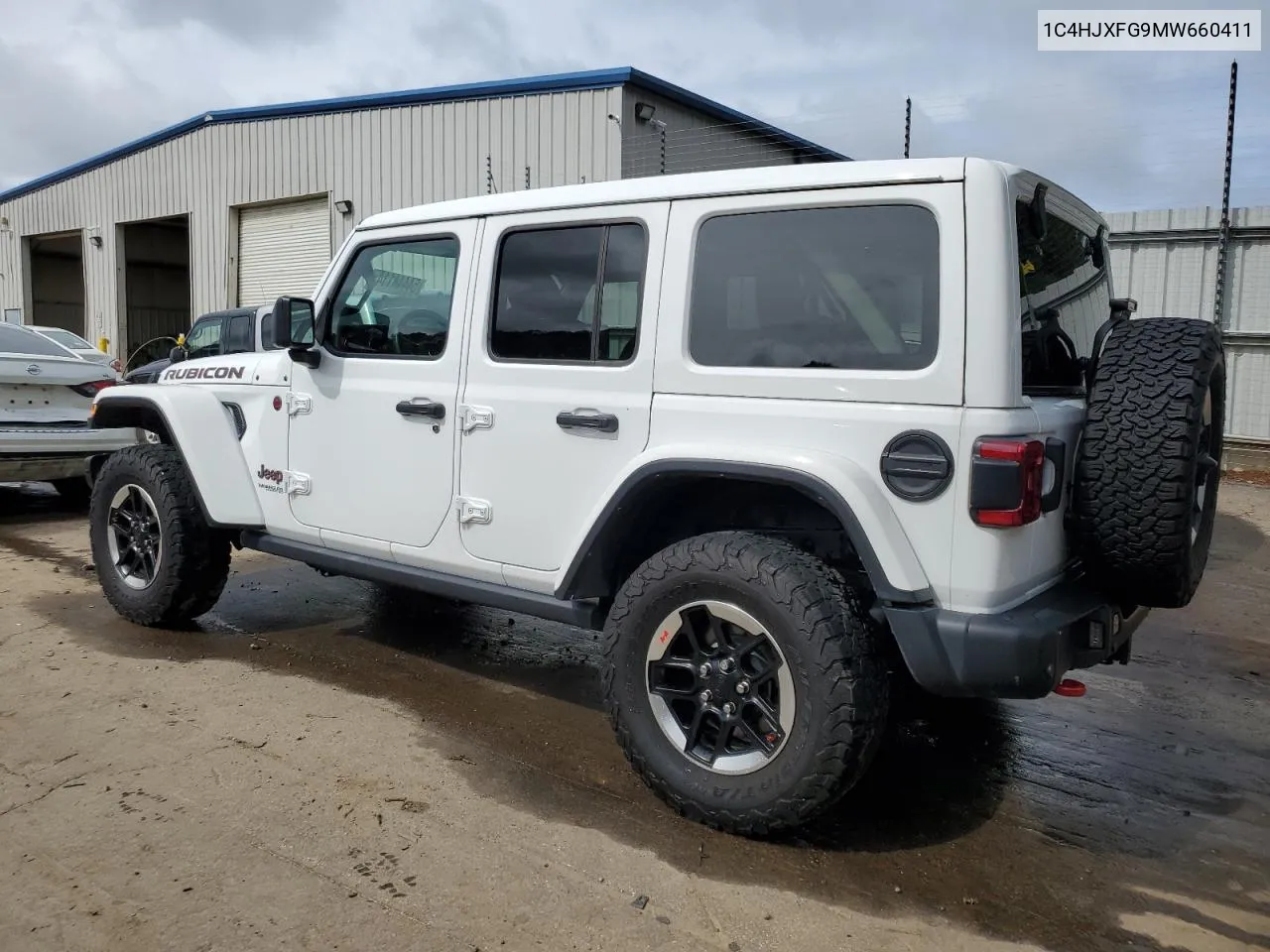 1C4HJXFG9MW660411 2021 Jeep Wrangler Unlimited Rubicon