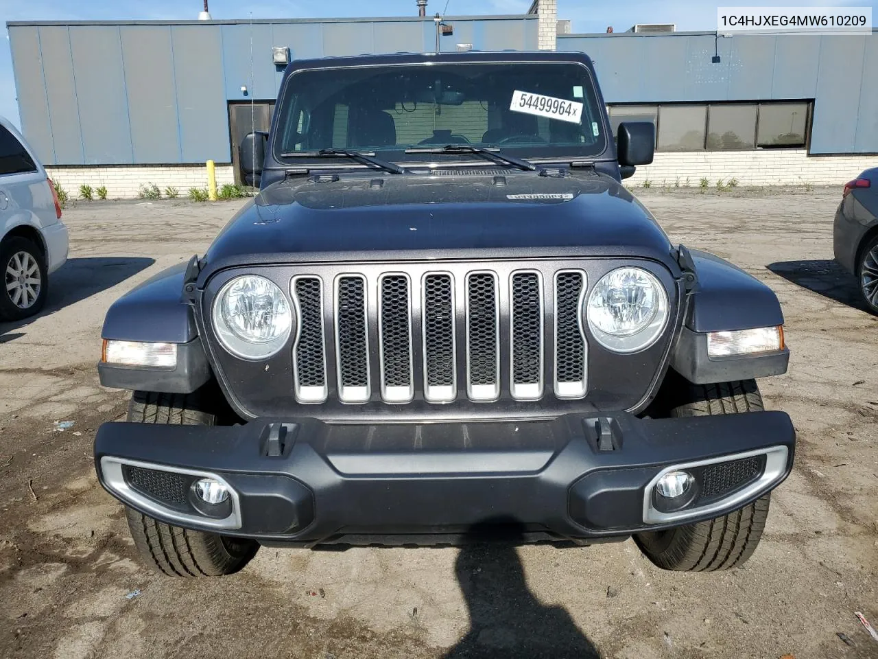 2021 Jeep Wrangler Unlimited Sahara VIN: 1C4HJXEG4MW610209 Lot: 54499964