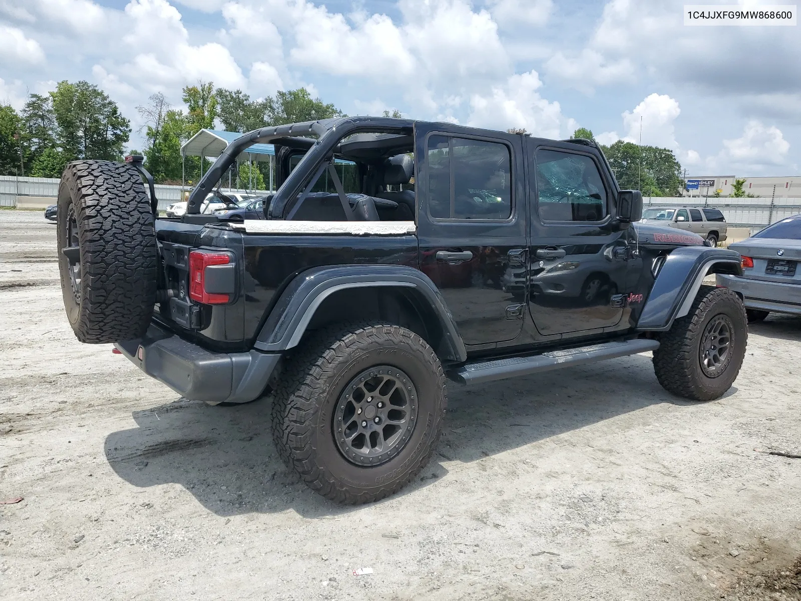 2021 Jeep Wrangler Unlimited Rubicon VIN: 1C4JJXFG9MW868600 Lot: 63777844