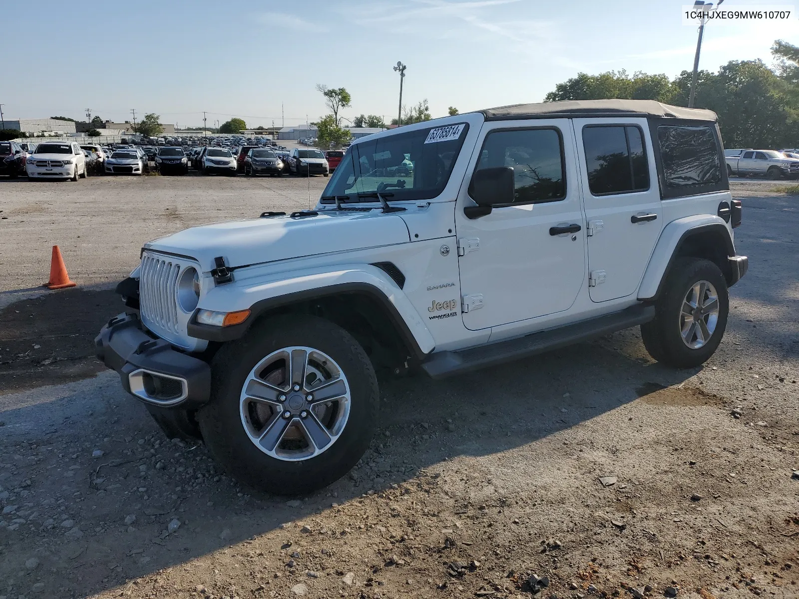 1C4HJXEG9MW610707 2021 Jeep Wrangler Unlimited Sahara