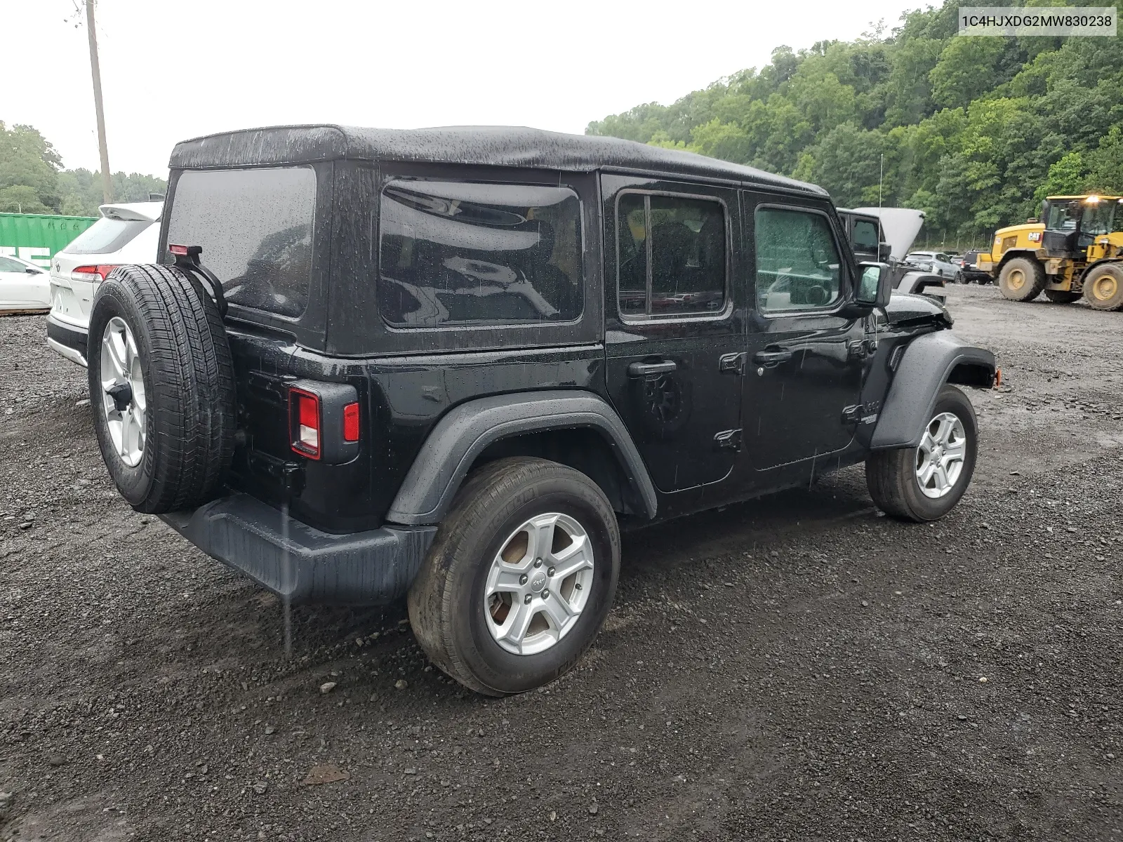 2021 Jeep Wrangler Unlimited Sport VIN: 1C4HJXDG2MW830238 Lot: 64617474