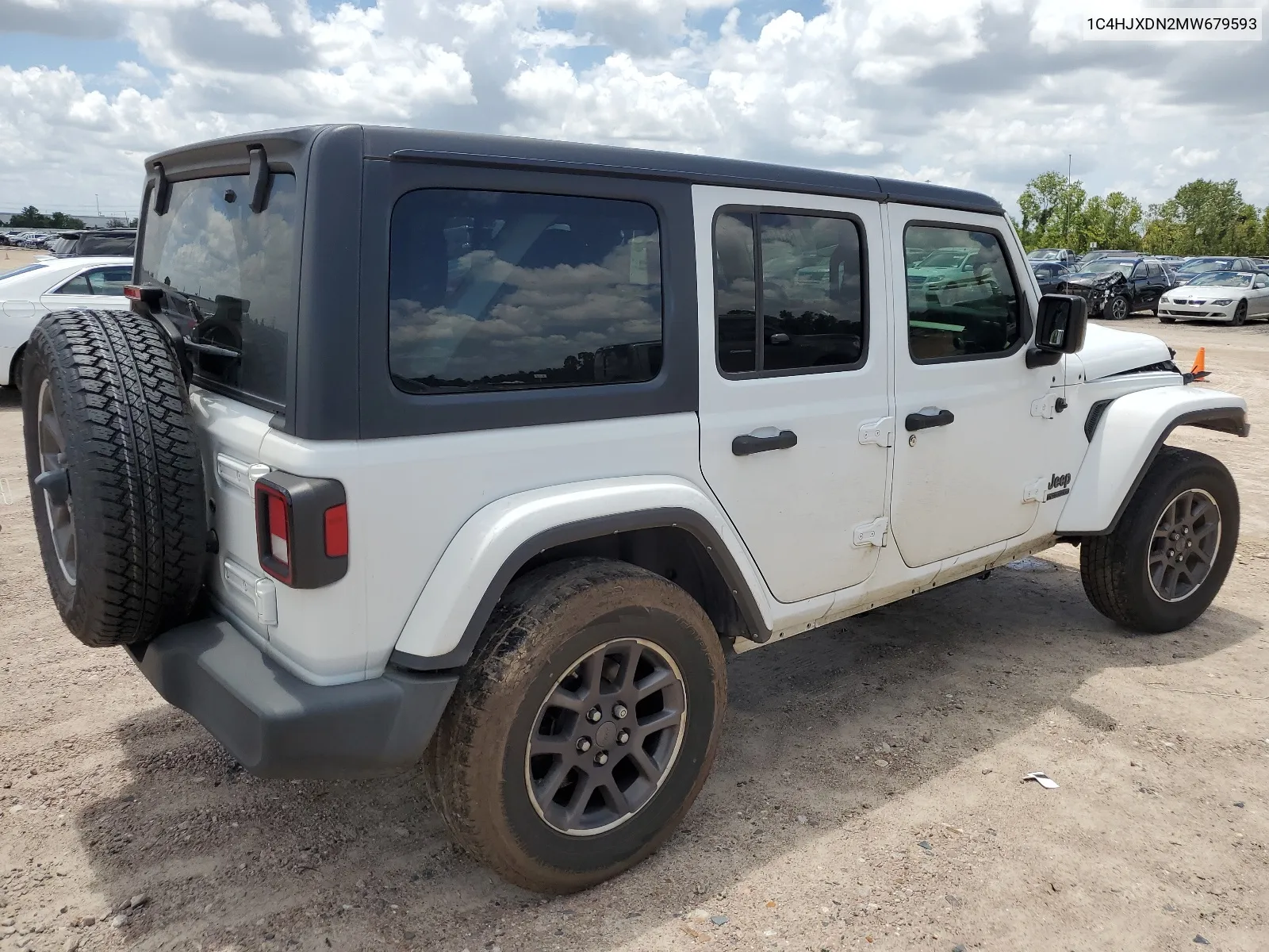 2021 Jeep Wrangler Unlimited Sport VIN: 1C4HJXDN2MW679593 Lot: 65144484