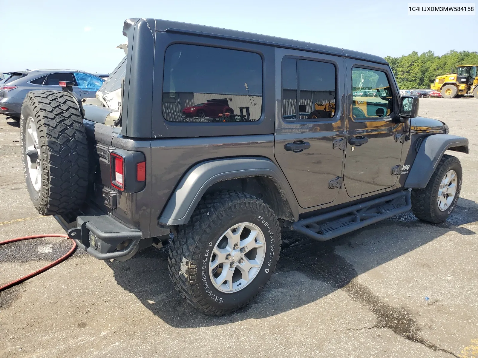 2021 Jeep Wrangler Unlimited Sport VIN: 1C4HJXDM3MW584158 Lot: 65599984