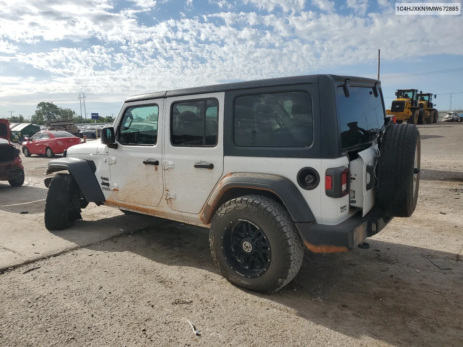 1C4HJXKN9MW672885 2021 Jeep Wrangler Unlimited Sport