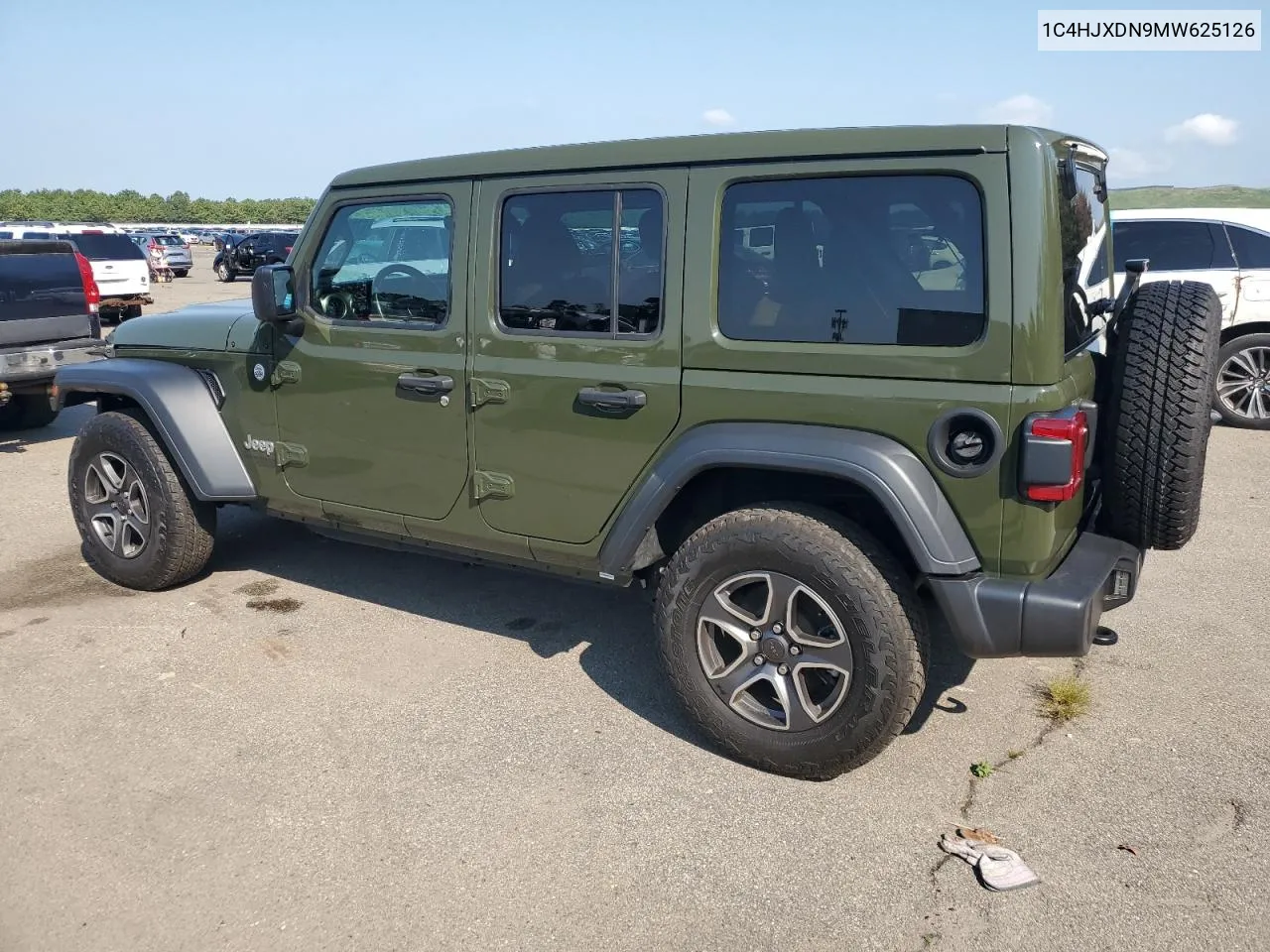 2021 Jeep Wrangler Unlimited Sport VIN: 1C4HJXDN9MW625126 Lot: 67086714