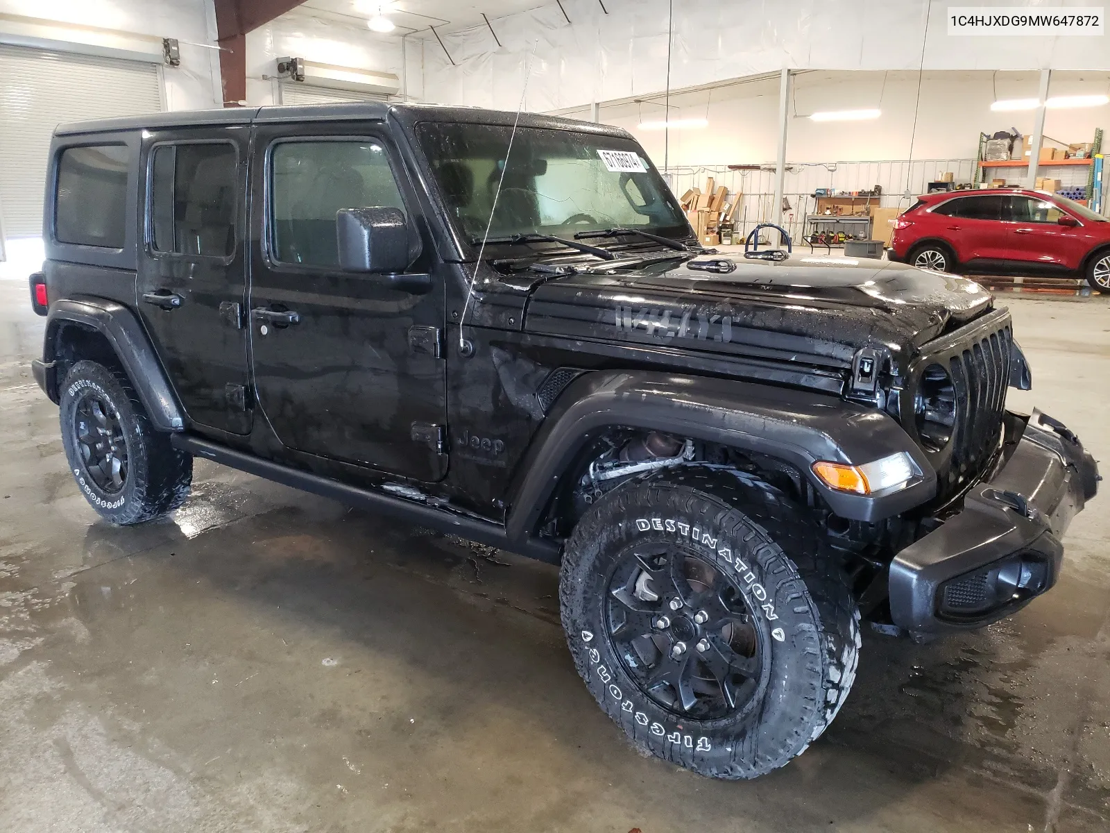 1C4HJXDG9MW647872 2021 Jeep Wrangler Unlimited Sport