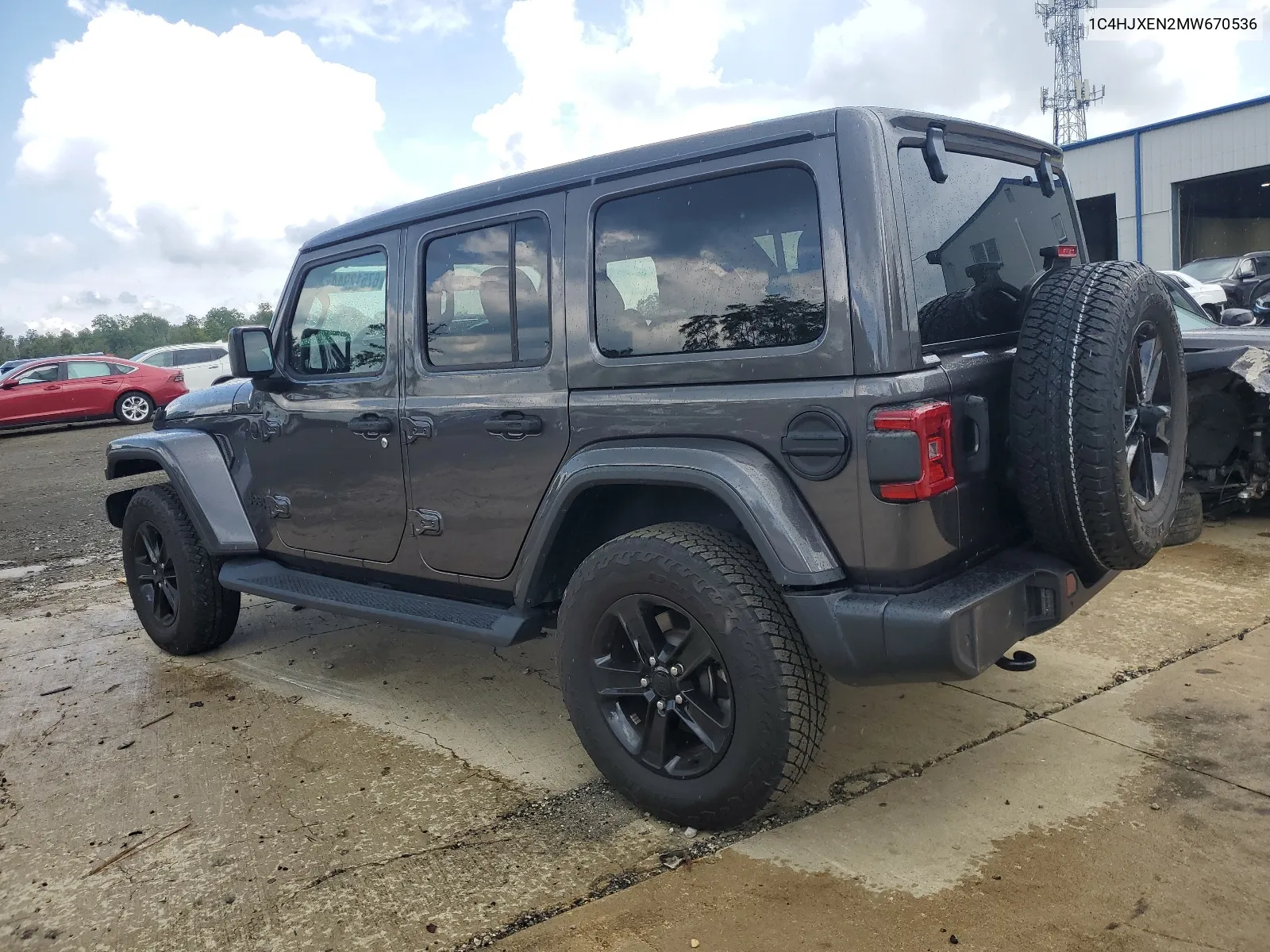 2021 Jeep Wrangler Unlimited Sahara VIN: 1C4HJXEN2MW670536 Lot: 67512944