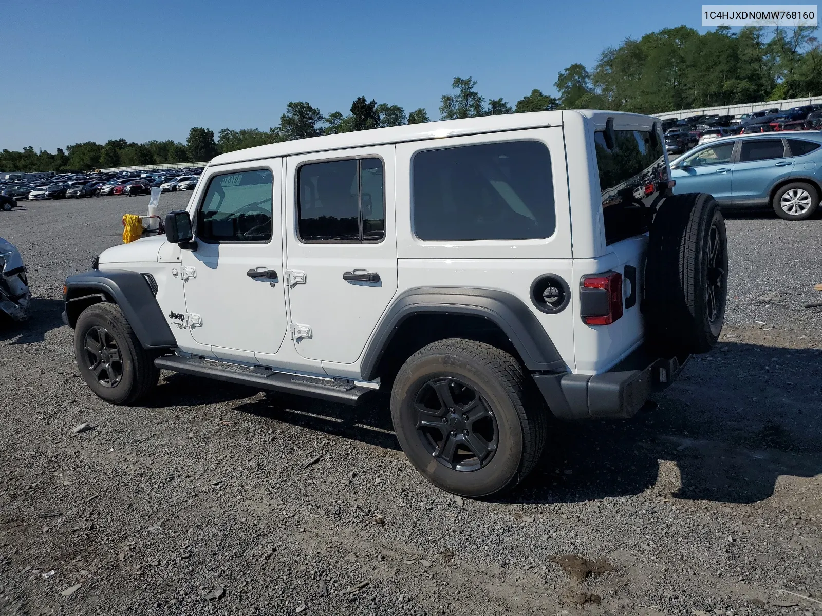 2021 Jeep Wrangler Unlimited Sport VIN: 1C4HJXDN0MW768160 Lot: 67814254