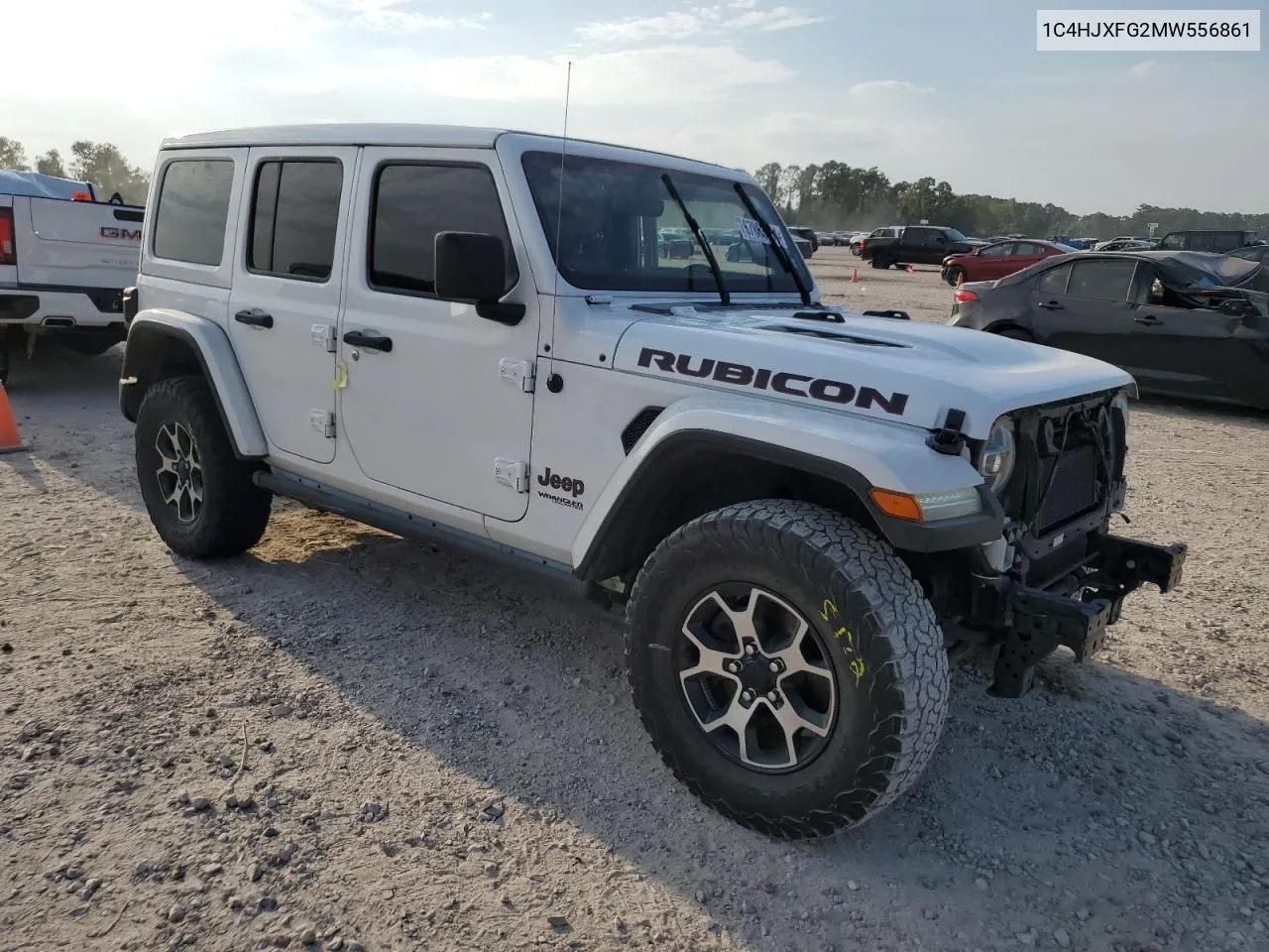 2021 Jeep Wrangler Unlimited Rubicon VIN: 1C4HJXFG2MW556861 Lot: 67863584