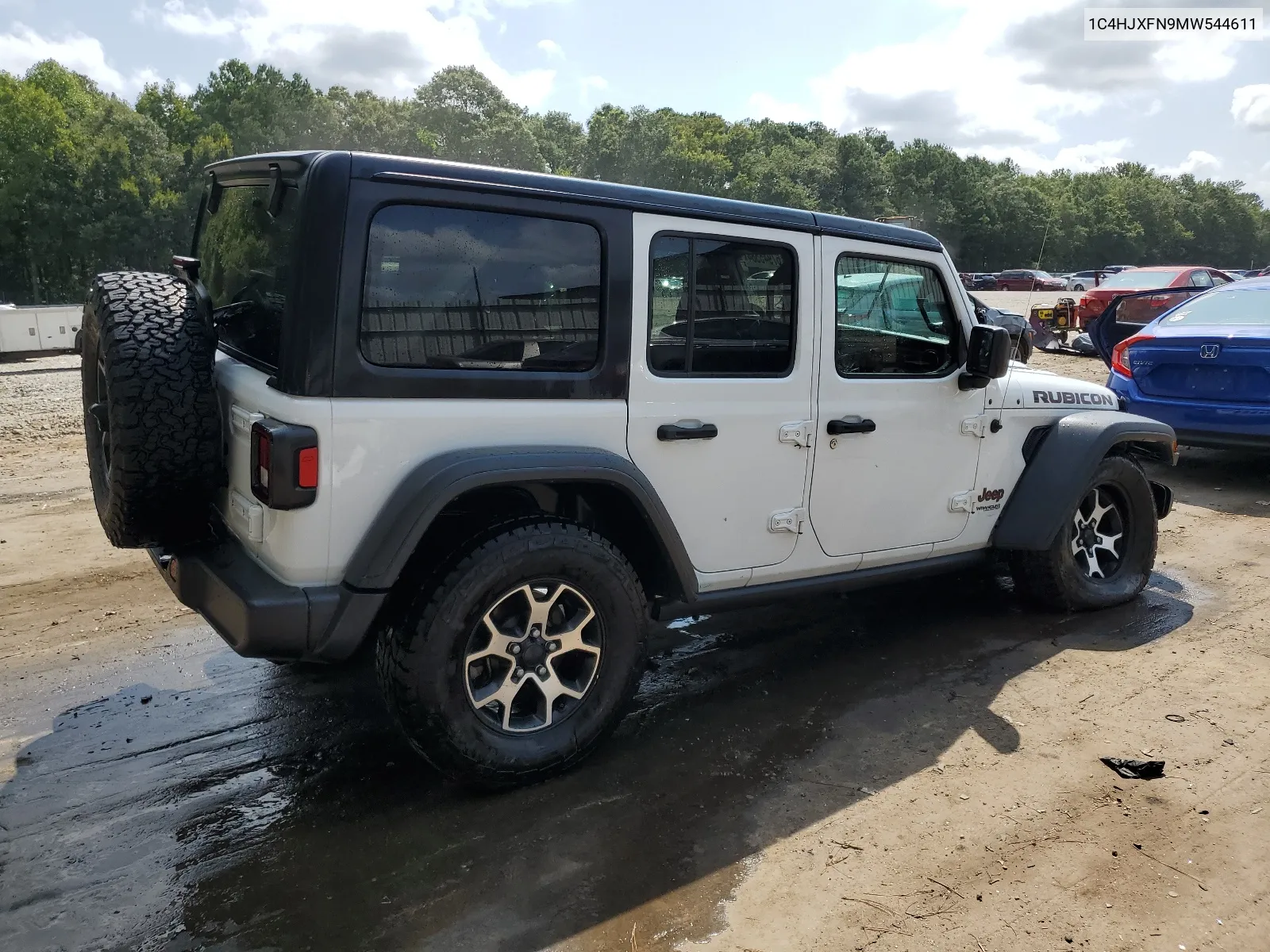 1C4HJXFN9MW544611 2021 Jeep Wrangler Unlimited Rubicon