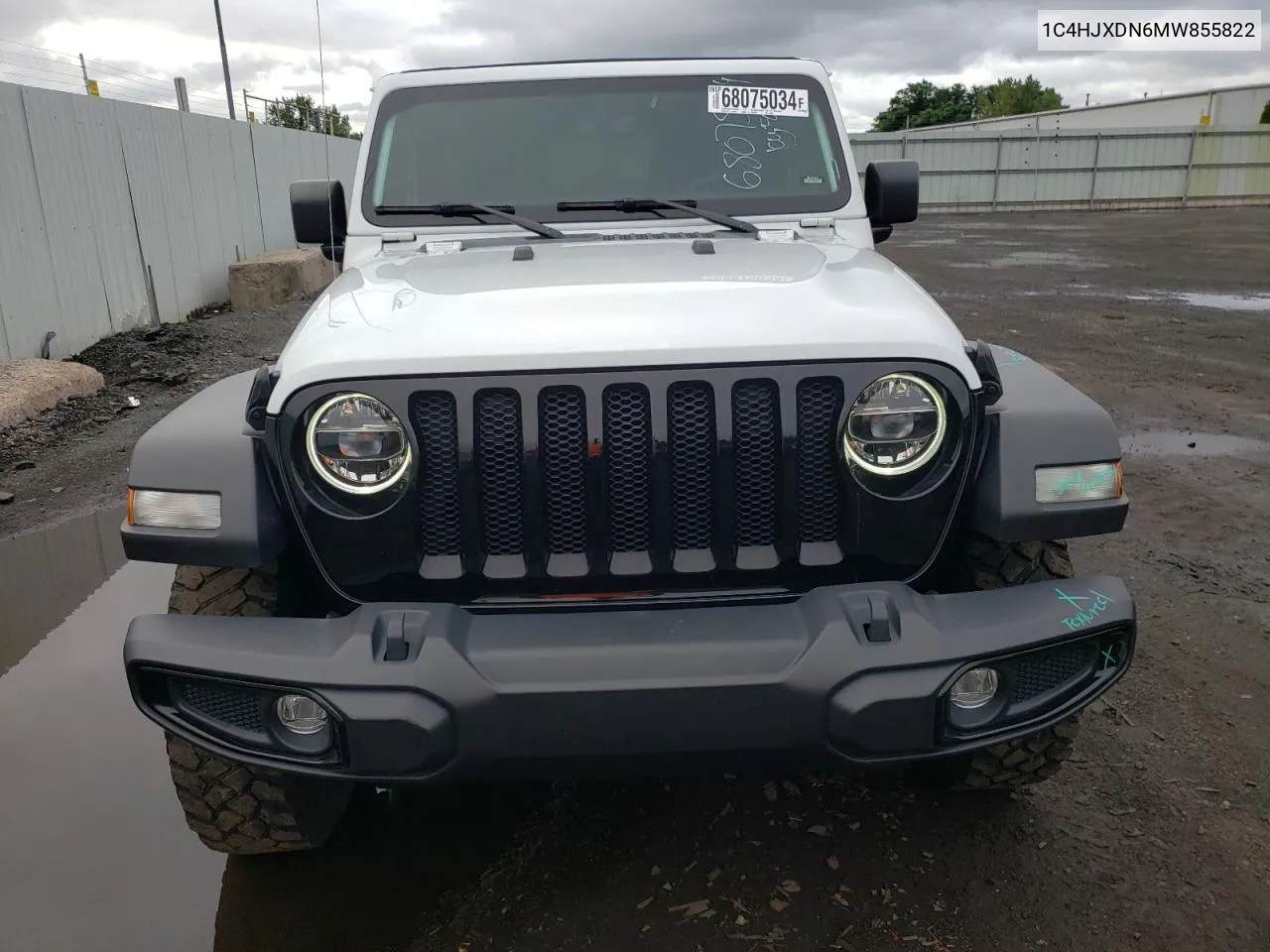 1C4HJXDN6MW855822 2021 Jeep Wrangler Unlimited Sport