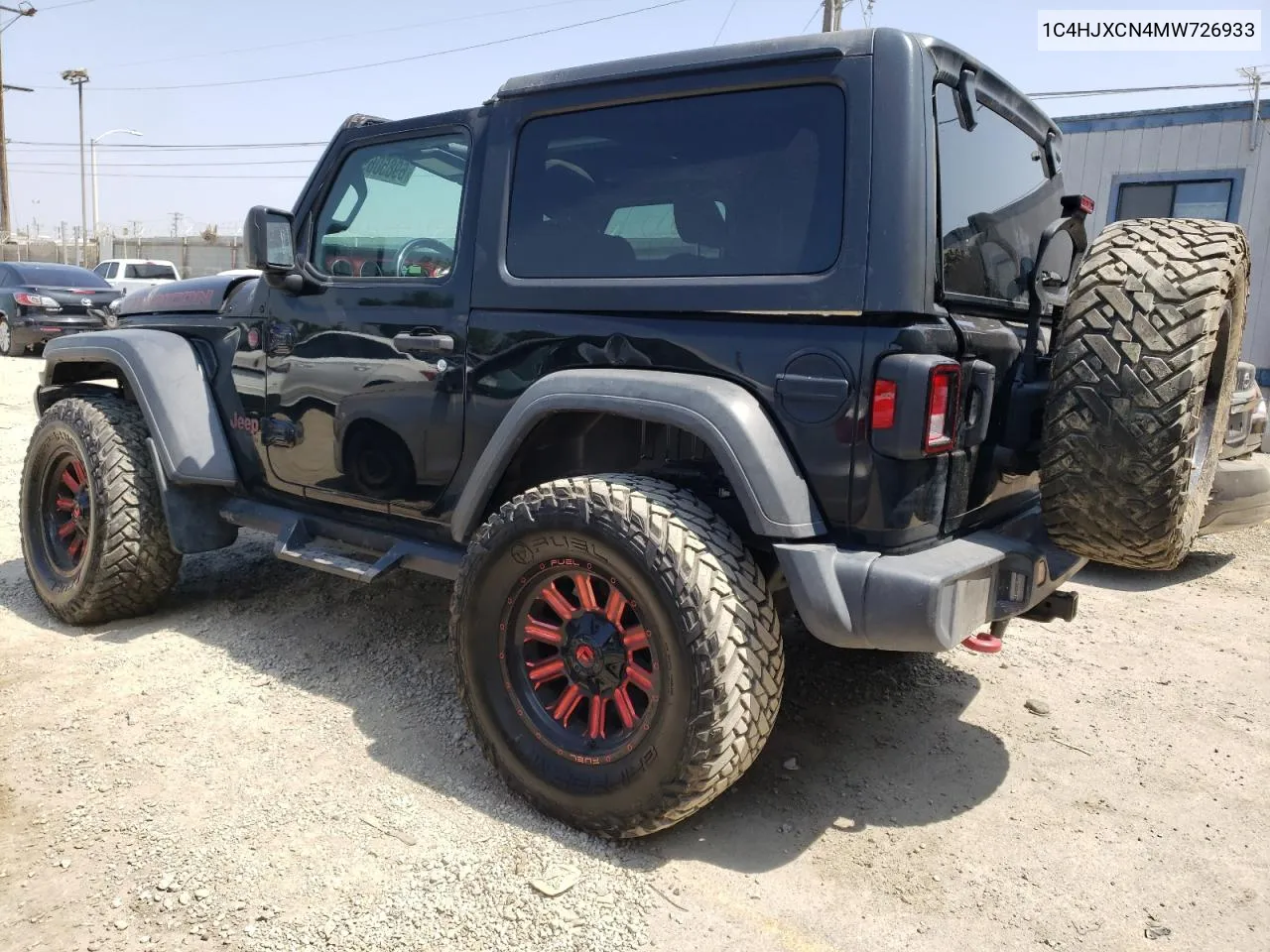 1C4HJXCN4MW726933 2021 Jeep Wrangler Rubicon