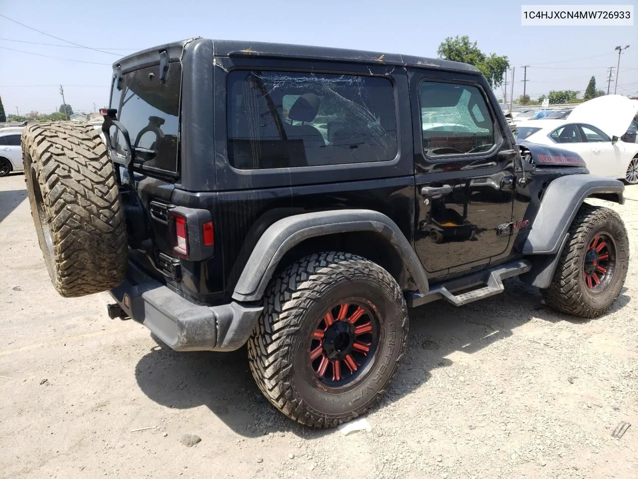 1C4HJXCN4MW726933 2021 Jeep Wrangler Rubicon