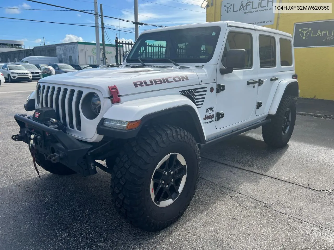 2021 Jeep Wrangler Unlimited Rubicon VIN: 1C4HJXFG2MW620350 Lot: 69916734