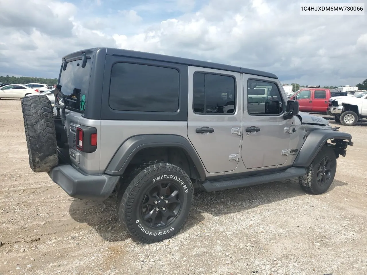 2021 Jeep Wrangler Unlimited Sport VIN: 1C4HJXDM6MW730066 Lot: 69981934