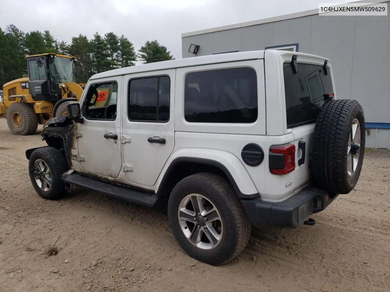 2021 Jeep Wrangler Unlimited Sahara VIN: 1C4HJXEN5MW509629 Lot: 70426424