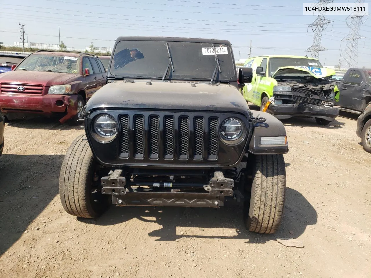 1C4HJXEG9MW518111 2021 Jeep Wrangler Unlimited Sahara