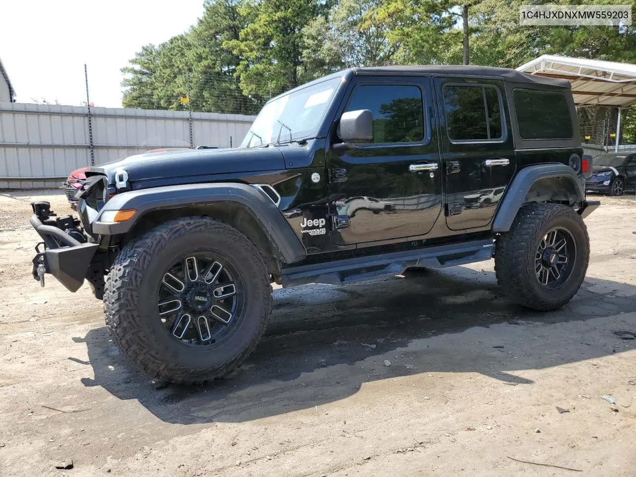 2021 Jeep Wrangler Unlimited Sport VIN: 1C4HJXDNXMW559203 Lot: 71715534