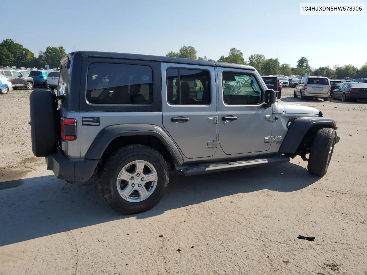 2021 Jeep Wrangler U VIN: 1C4HJXDN5HW578905 Lot: 72050534