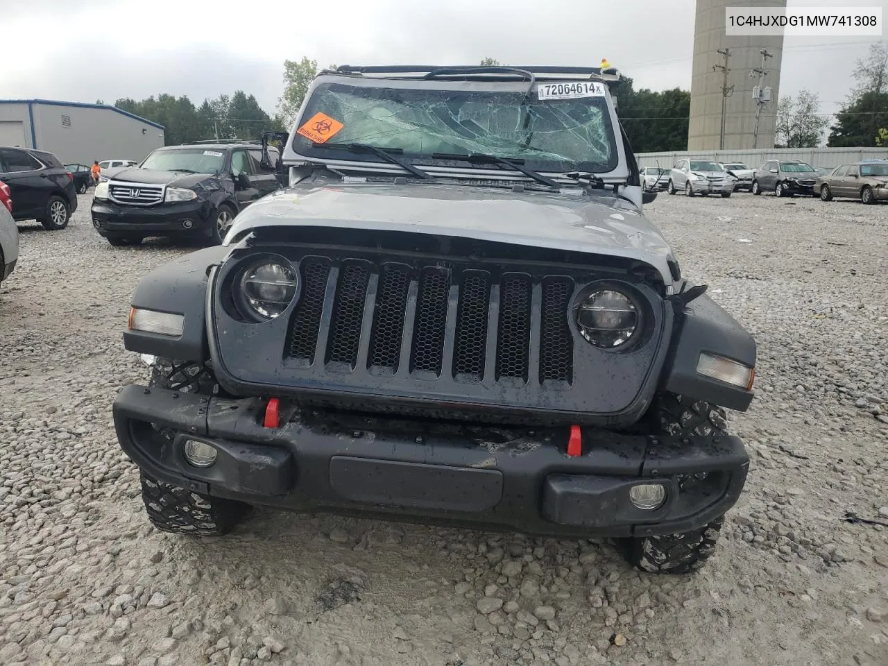 2021 Jeep Wrangler Unlimited Sport VIN: 1C4HJXDG1MW741308 Lot: 72064614