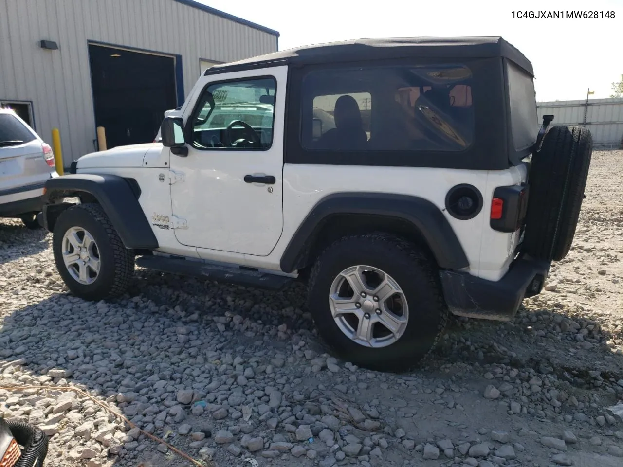 1C4GJXAN1MW628148 2021 Jeep Wrangler Sport