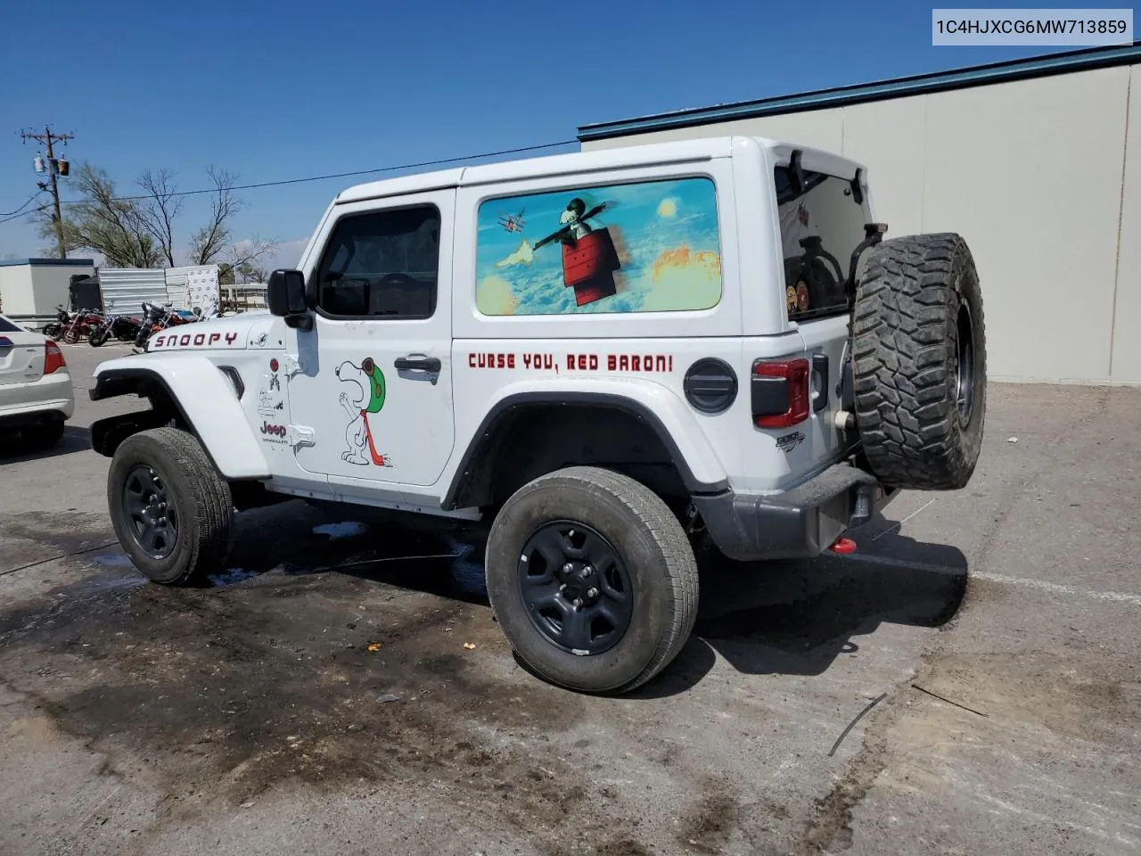 2021 Jeep Wrangler Rubicon VIN: 1C4HJXCG6MW713859 Lot: 72422884