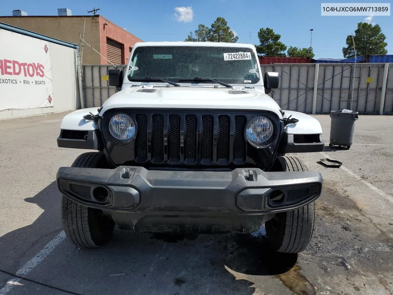 2021 Jeep Wrangler Rubicon VIN: 1C4HJXCG6MW713859 Lot: 72422884