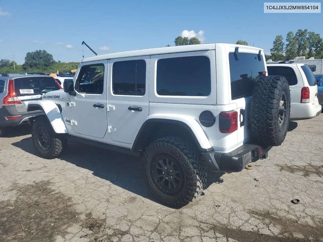 2021 Jeep Wrangler Unlimited Rubicon 392 VIN: 1C4JJXSJ2MW854104 Lot: 72543474