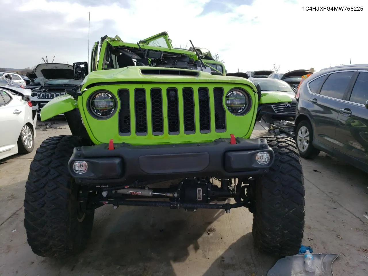 2021 Jeep Wrangler Unlimited Rubicon VIN: 1C4HJXFG4MW768225 Lot: 73014122