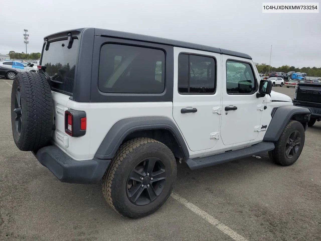 2021 Jeep Wrangler Unlimited Sport VIN: 1C4HJXDNXMW733254 Lot: 73033084