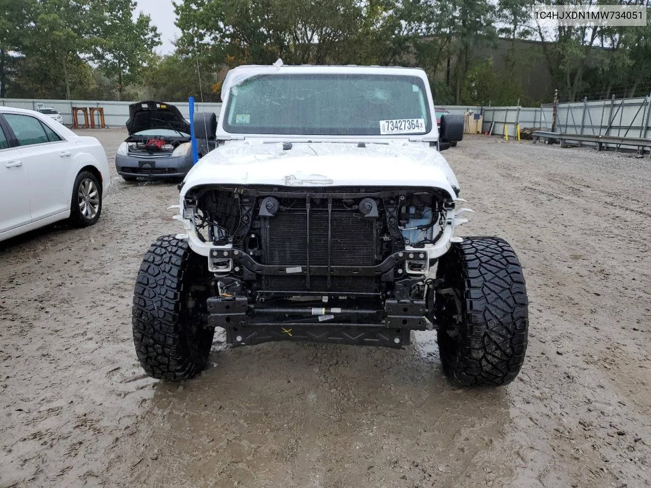 2021 Jeep Wrangler Unlimited Sport VIN: 1C4HJXDN1MW734051 Lot: 73427364