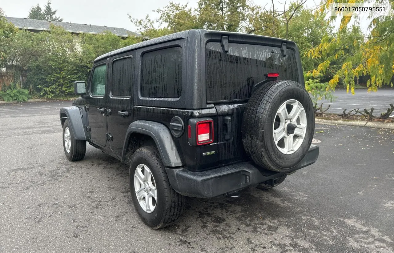 2021 Jeep Wrangler L VIN: 860017050795551 Lot: 73507994