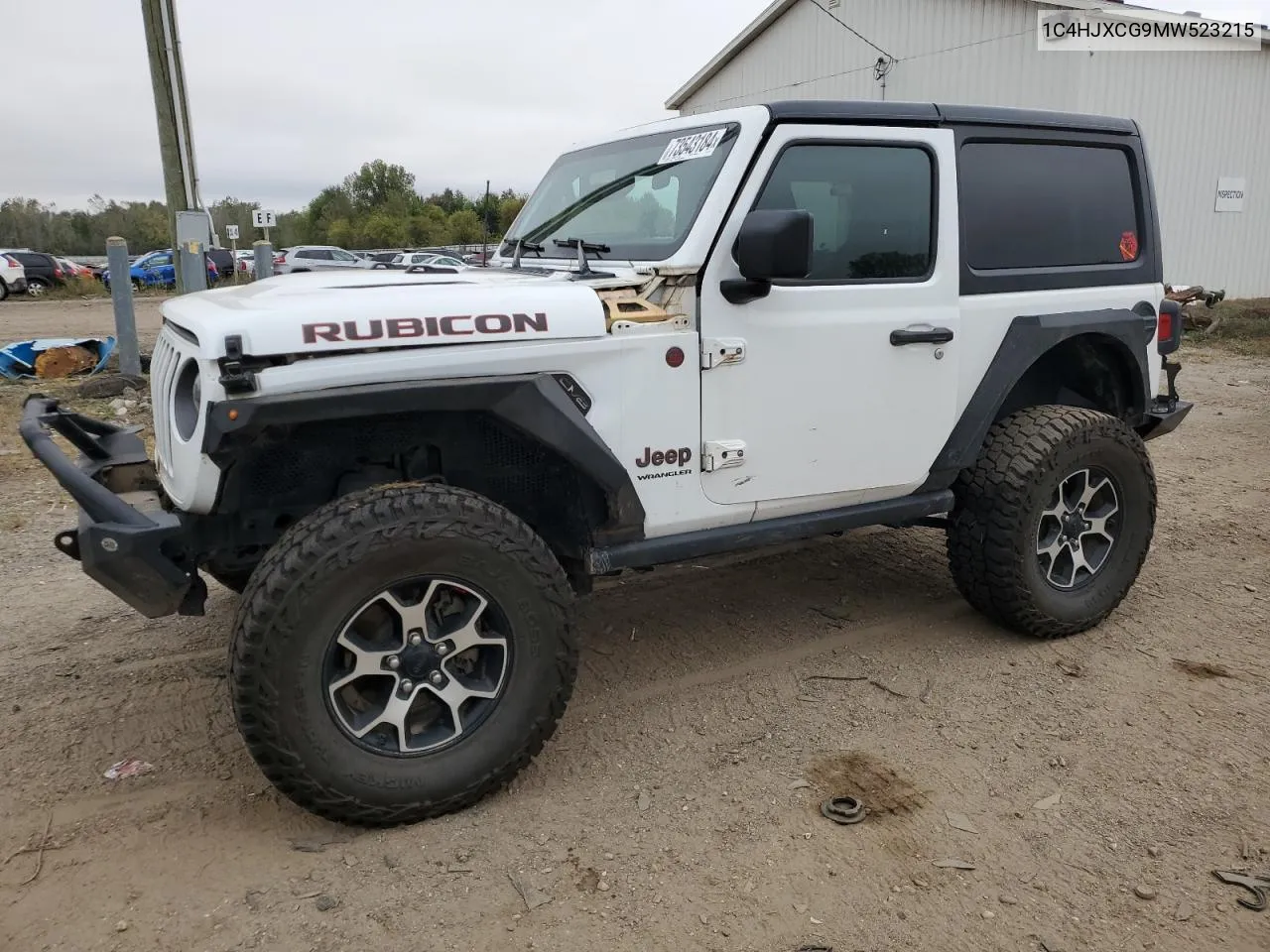 2021 Jeep Wrangler Rubicon VIN: 1C4HJXCG9MW523215 Lot: 73543184