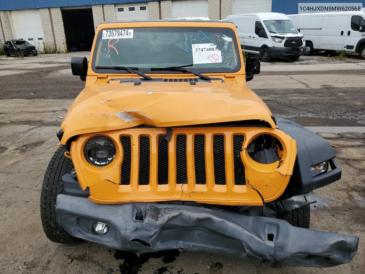 1C4HJXDN5MW620568 2021 Jeep Wrangler Unlimited Sport