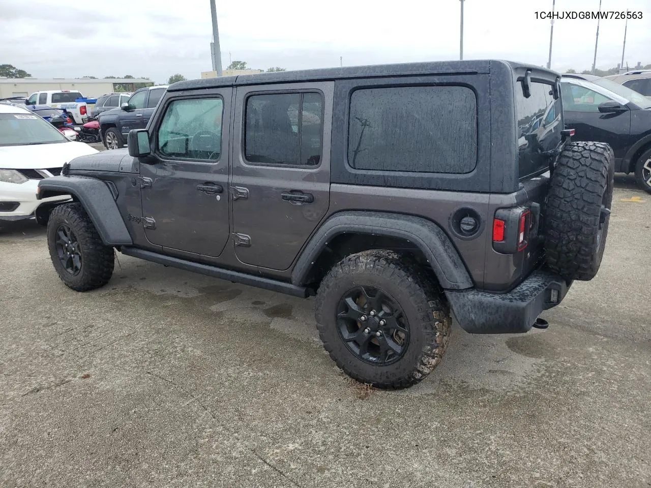 2021 Jeep Wrangler Unlimited Sport VIN: 1C4HJXDG8MW726563 Lot: 73864674