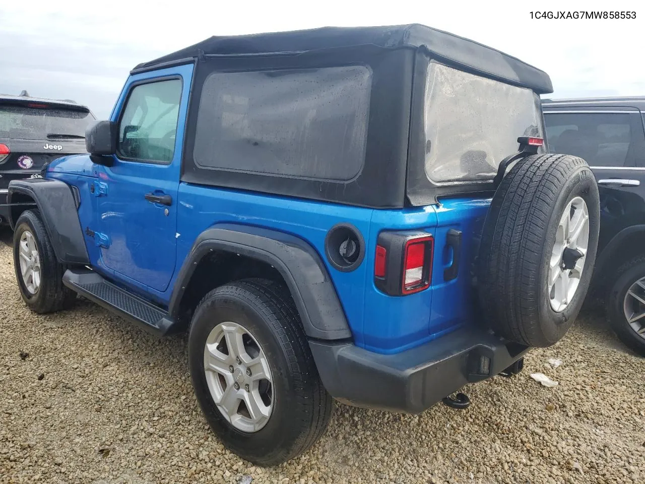 2021 Jeep Wrangler Sport VIN: 1C4GJXAG7MW858553 Lot: 74095444