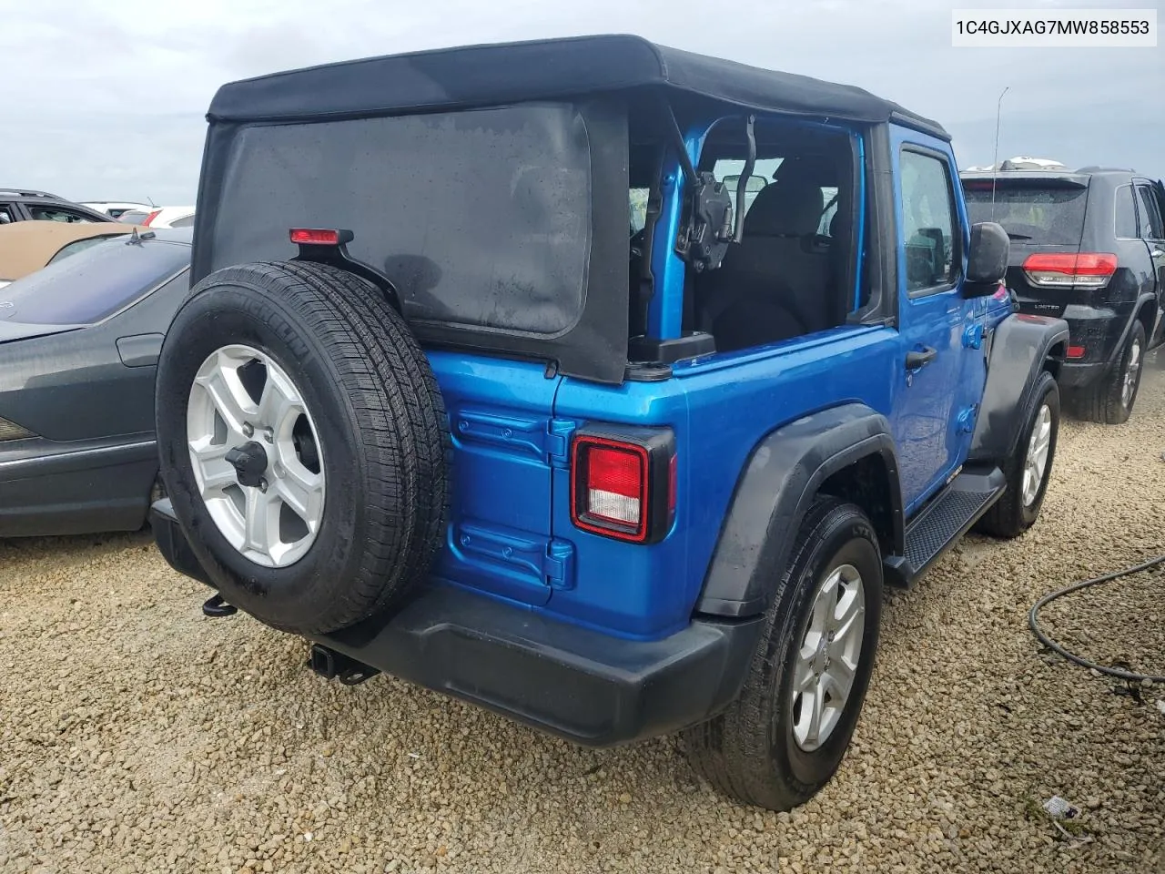 2021 Jeep Wrangler Sport VIN: 1C4GJXAG7MW858553 Lot: 74095444